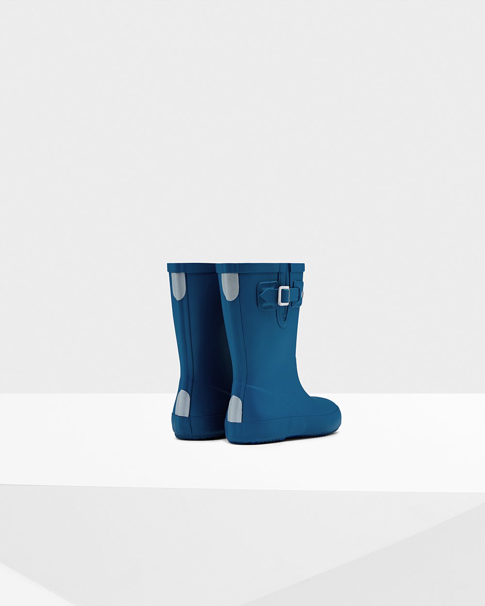 Botas De Agua Original First Flat Sole Hunter Niños - Azules - 529648HXE